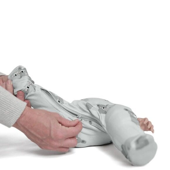 ZIPPYJAMZ Organic Footed Sleeper 0-3M - Picture 3 of 6